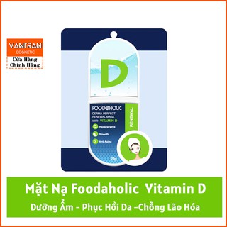 Mặt nạ tái tạo và phục hồi da FOODAHOLIC DERMA PERFECT RENEWAL VITAMIN D 23g