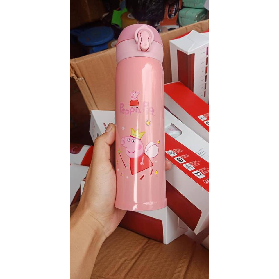 Bình giữ nhiệt 500ml Hình Heo Peppa