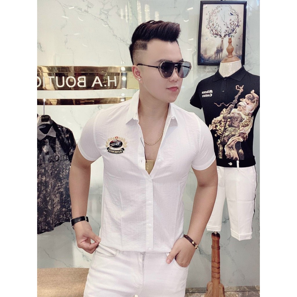 Áo sơ mi nam in họa tiết chất chơi shopmrvan 126