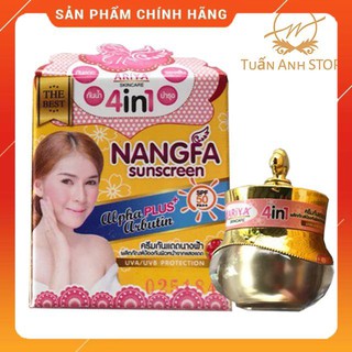 Kem dưỡng da 01 hủ kem chống nắng nangfa 4in1 thái lan 5gram