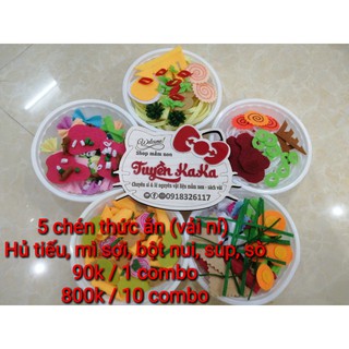 Thanh lý vải nỉ món ăn