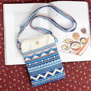 Túi Đeo Thổ Cẩm Đựng Điện Thoại, Dụng Cụ Trang Điểm Nhỏ Xinh Nemo Handmade - TDCTCKN