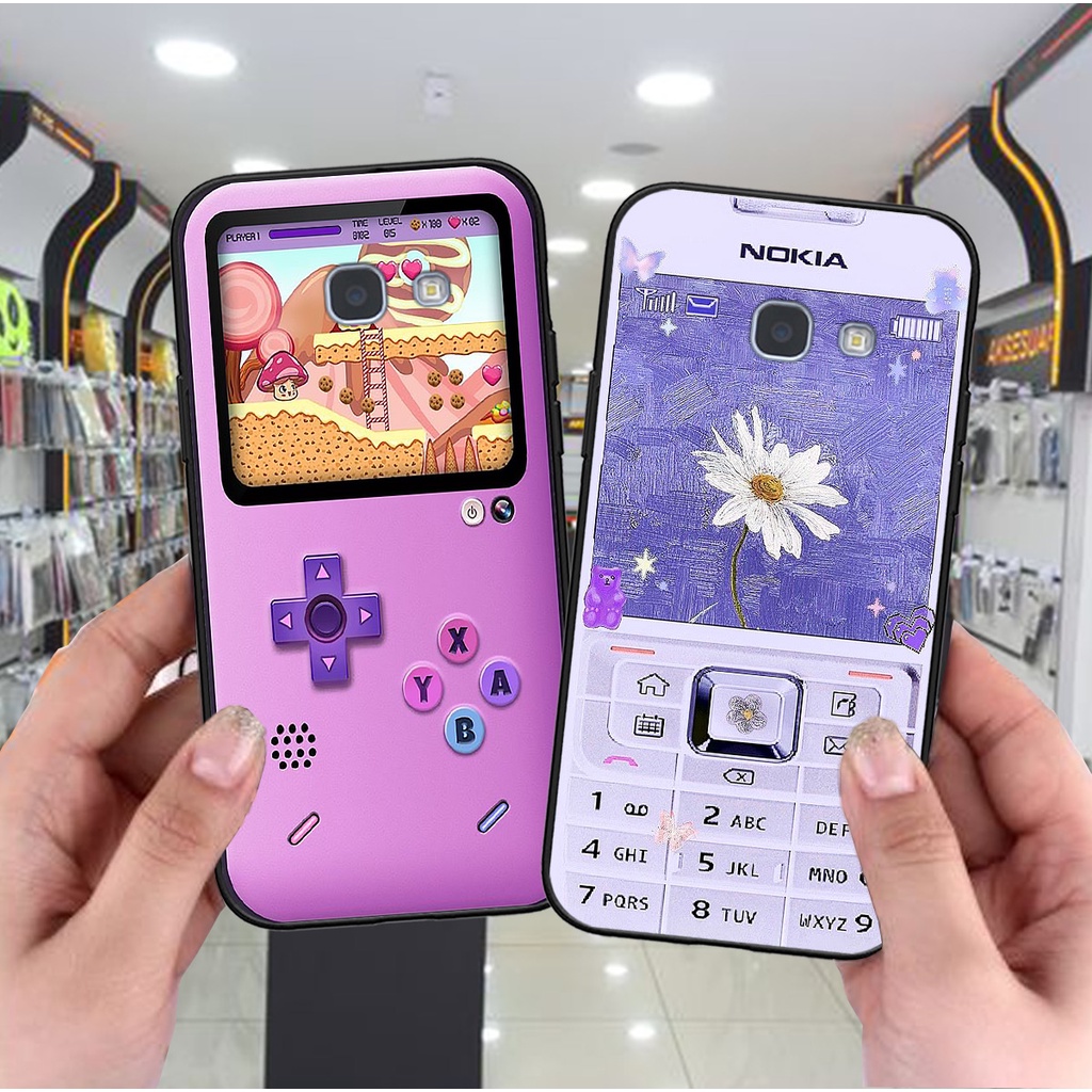 Ốp Samsung A3 2017 / A5 2017 / A7 2017 / A7 2016 bộ hình điện thoại nokia huyền thoại , BTS , Vpop cute