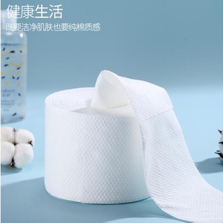 Khăn giấy cuộn chất liệu cotton dùng 1 lần tiện lợi