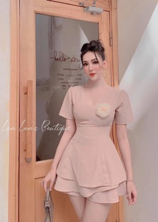 Set peplum Hoa #bigsize 60=>90