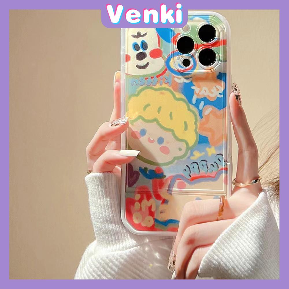 Ốp điện thoại silicone mềm trong suốt có giá đỡ bảo vệ camera thích hợp cho iPhone 11 13 Pro Max 12 Pro Max 7Plus xr