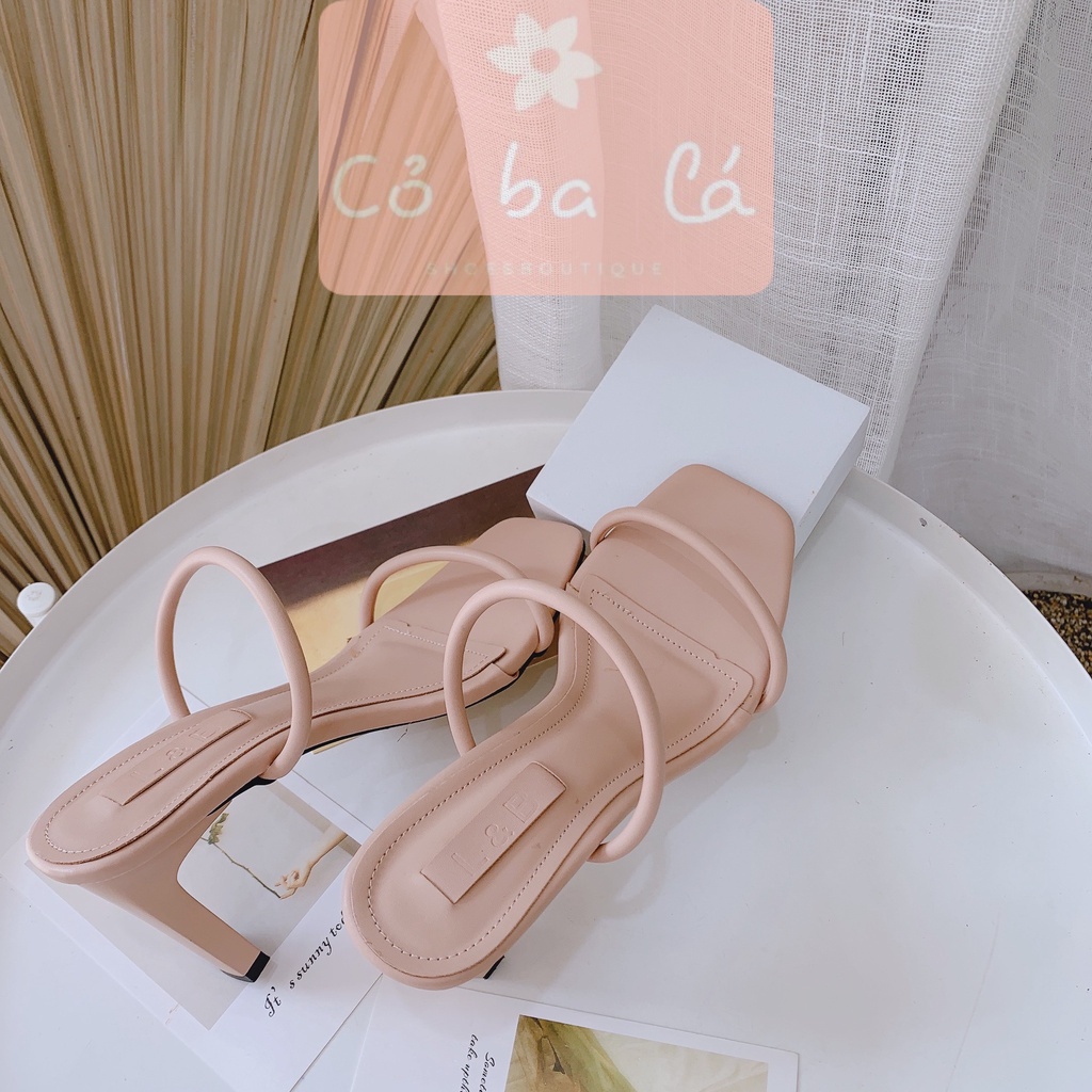 GUỐC CAO GÓT THỜI TRANG COBALA SHOES - DÉP GUỐC NỮ DÂY MẢNH D19090700