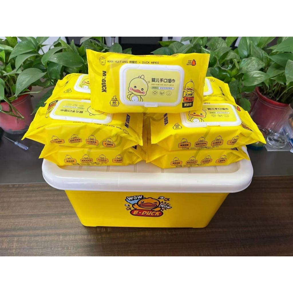 Xô khăn vịt, xô 10 gói khăn Vịt, Ong