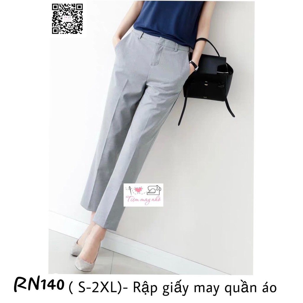 RN140_Rập giấy may quần âu nữ