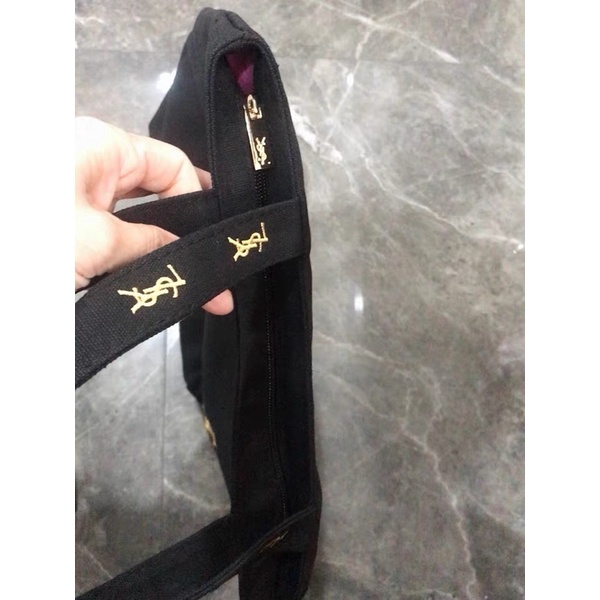 Túi tote giftvip y.s.ll đen