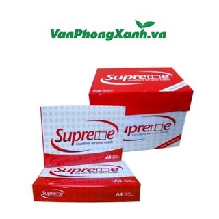 Giấy a4 supreme đl 70, photo,vẽ giá rẻ