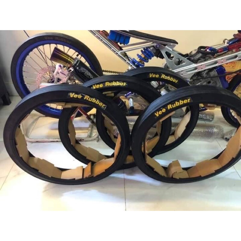 Vỏ Đầu chùa chạy sân Vee rubber size 60/17 chính hãng