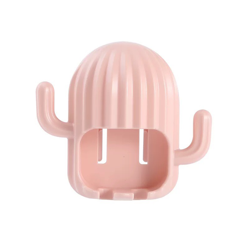 Giá treo bàn chải ⚡ SIÊU HOT ⚡ Kệ treo bàn chải đánh răng hình xương rồng màu pastel dễ thương, tiện lợi