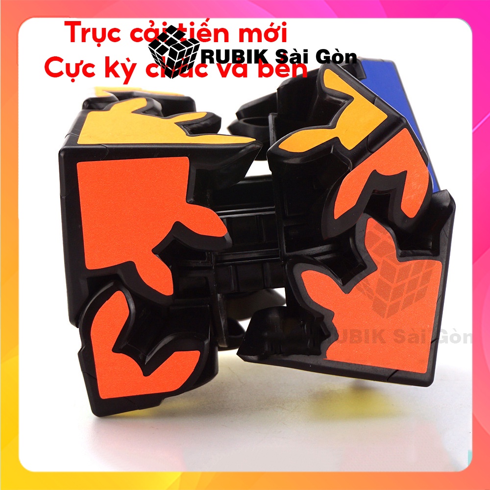 Rubik Biến Thể Gear Shift Hello Cube Rubic Ma Thuật Biến Dạng Đẹp Khó Nâng Cao Sáng Tạo Xoay Mượt Đồ Chơi Thông Minh