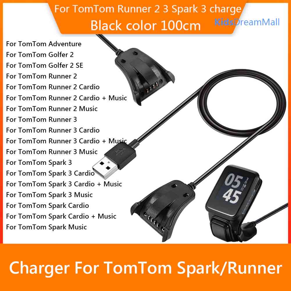 Cáp Sạc USB Chuyên Dụng Cho Đồng Hồ Thông Minh TomTom Spark / Runner