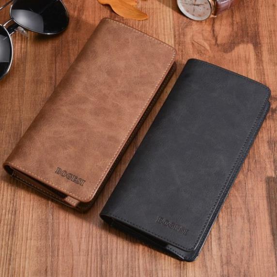 Ví Nữ Nam Unisex Cao Cấp BOGESI (VI-NU-011-1) - Bóp Cầm Tay 🌺