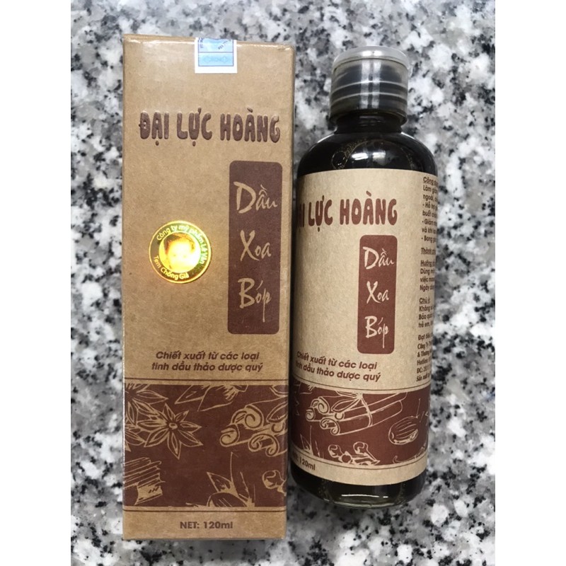 ĐẠI LỰC HOÀNG- DẦU XOA BÓP- dung tích 200ml
