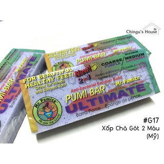 Xốp Chà Gót 2 Màu - Mỹ
