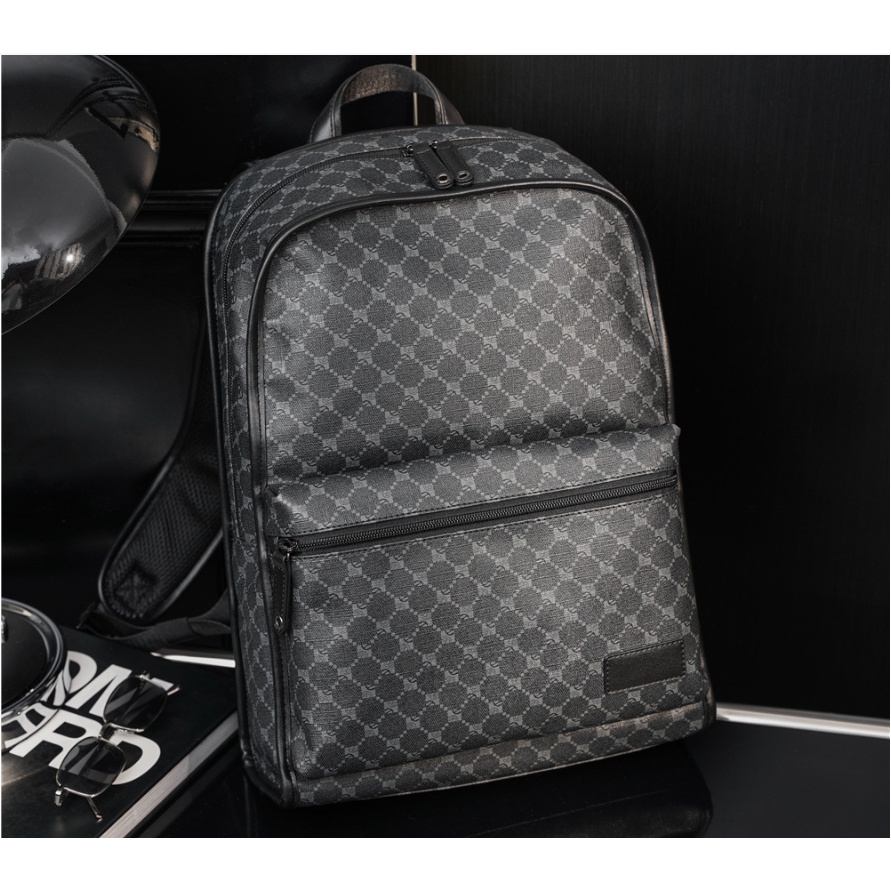 Balo laptop nam da tự nhiên thời trang cao cấp phong cách mới