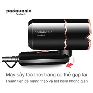 [ Bảo Hành ] W2900 Máy Sấy Tóc Padabanic Ánh Sáng Xanh Công Suất W2600