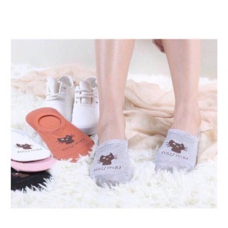 Cực xinh-tất lười họa tiết mèo cho nữ