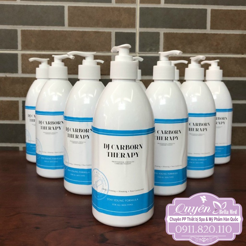 Set CO2 DJ Carborn therapy 500ml kèm 25 miếng mặt nạ