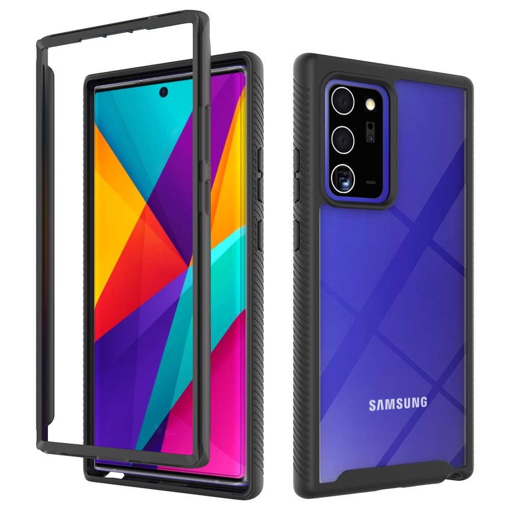 Ốp Điện Thoại Trong Suốt Chống Sốc 2 Trong 1 Cho Samsung Galaxy Note 20 Ultra Note 10 Plus S10 Lite S9 S10e Note20 Note10
