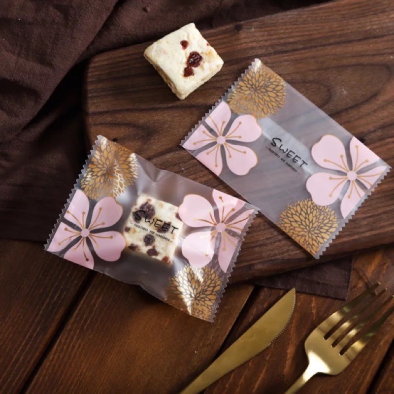 Túi đựng bánh Cookies/bánh quy kt 7x10cm (set 100c)