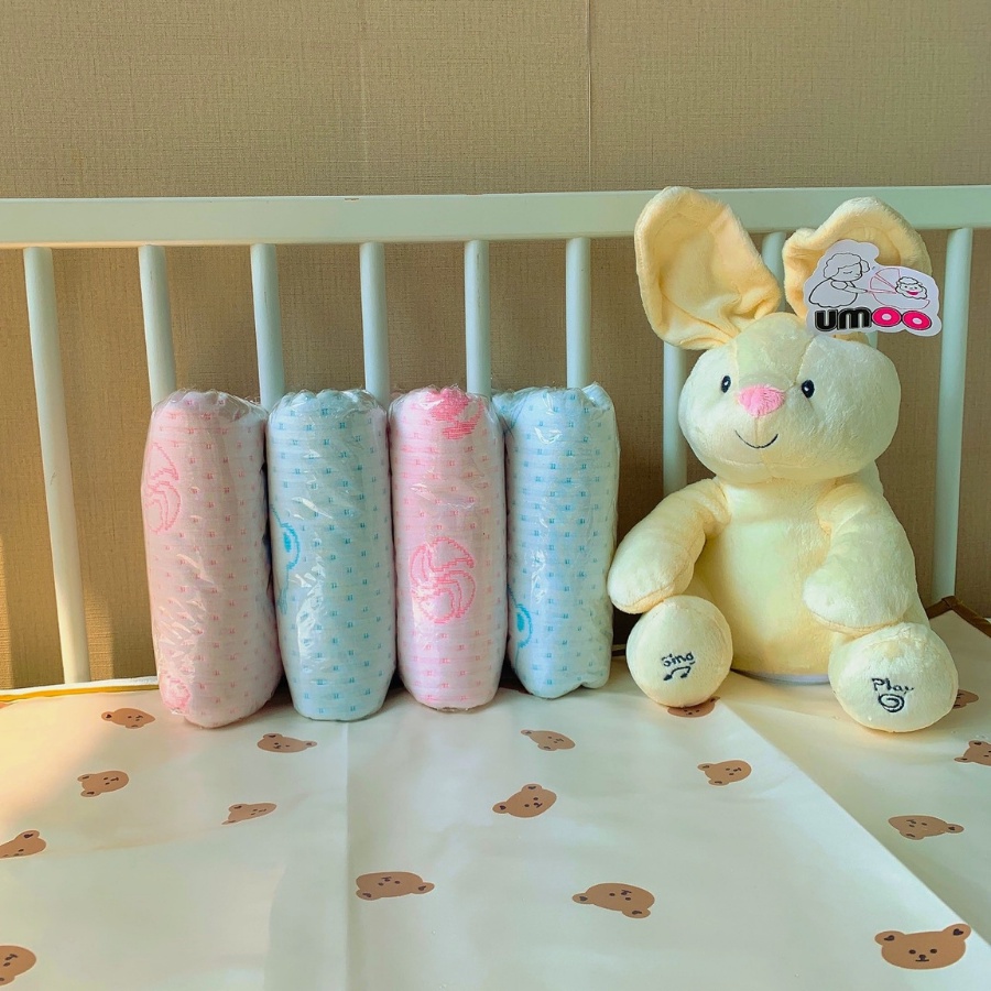 Tấm lót chống thấm 4 lớp cho bé | Thảm lót chống thấm giường xe đẩy chiếu ngồi chơi cho bé từ sơ sinh