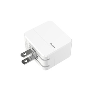 CỦ SẠC BASEUS VỚI 2 CỔNG USB SẠC NHANH MINI SQUARE 3.4A