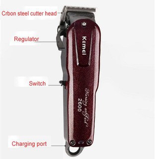 Tông đơ cắt tóc không dây Kemei KM-2600