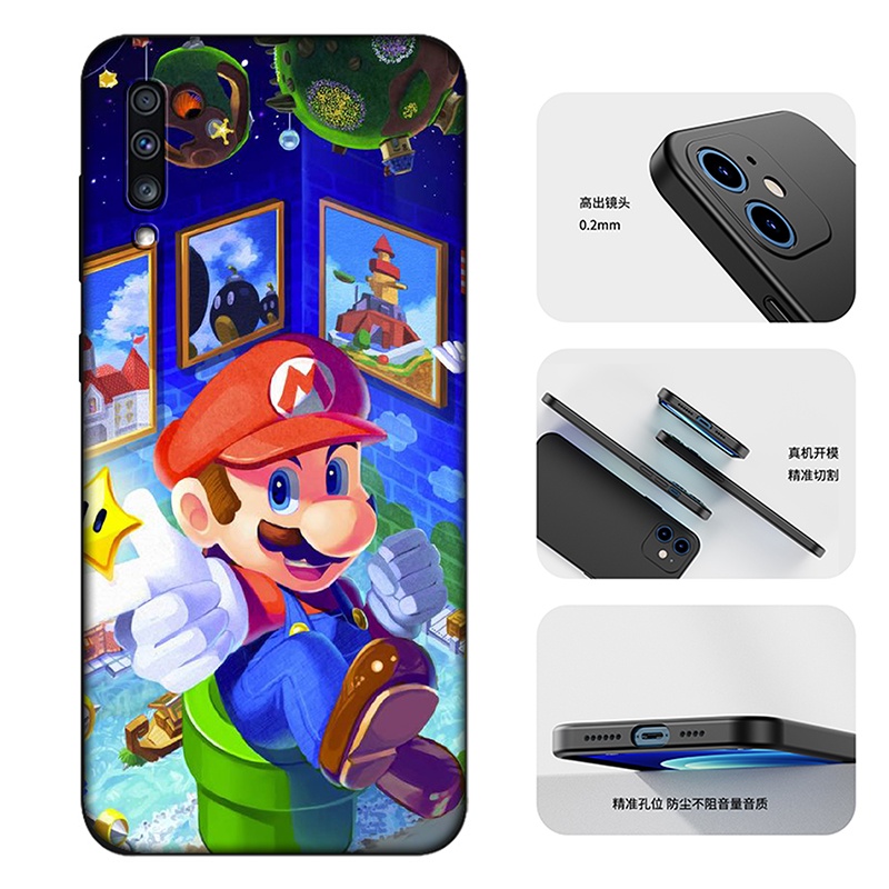 Ốp Điện Thoại TPU Dẻo Mỏng In Hình Super Mario Cho Huawei Mate 20 10 Lite Pro Y5P Y6P Y7A Y8P Y9A MN165