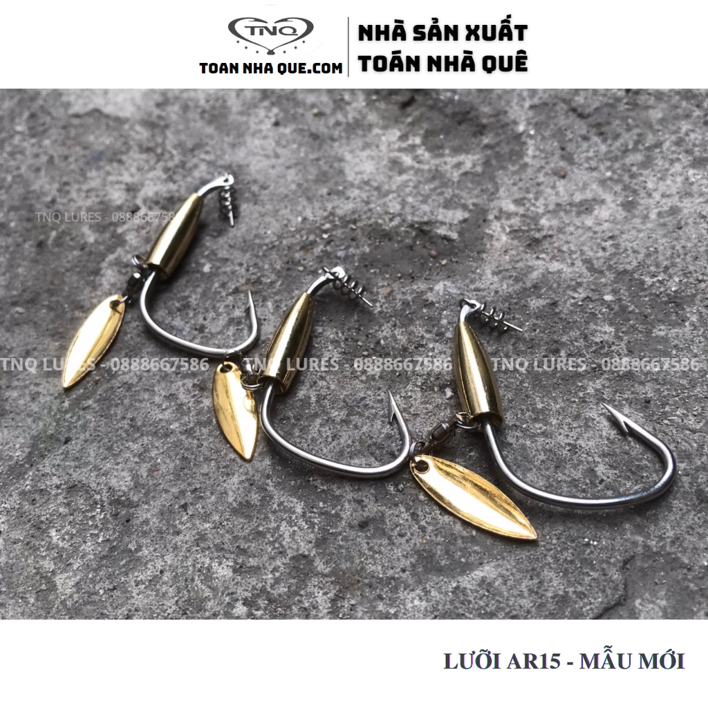 Lưỡi câu mồi mềm AR15 - 8g - 5cm