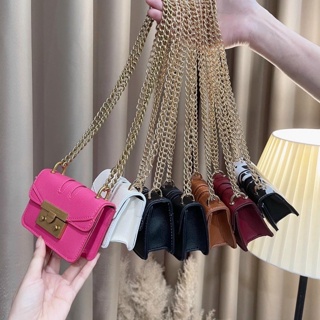 Túi mini đeo chéo túi xách nữ mini phong cách hàn quốc hàng loại 1 GGDDMINI01+ hình thật