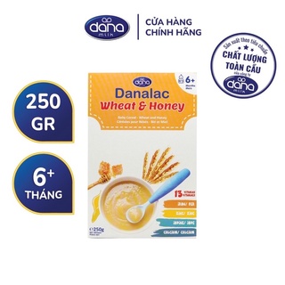 Bột ăn dặm danalac 10 vị - hộp 250g - nhập khẩu nguyên hộp thụy sĩ