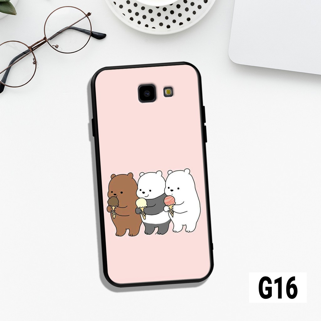 ỐP LƯNG SAMSUNG A3 2016/A310 - A5 2016/A510 - A7 2016/A710 IN HÌNH GẤU WE BARE BEARS DỄ THƯƠNG