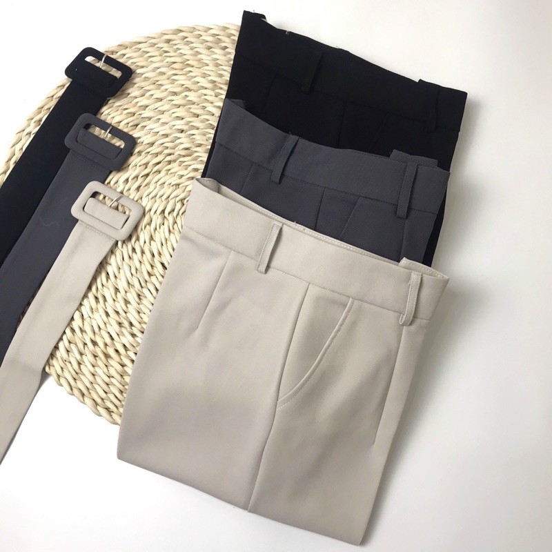 BÁN SỈ QUẦN BAGGY VẢI KÈM ĐAI HÀNG XUẤT CHẤT ĐẸP GIÁ TỐT | BigBuy360 - bigbuy360.vn