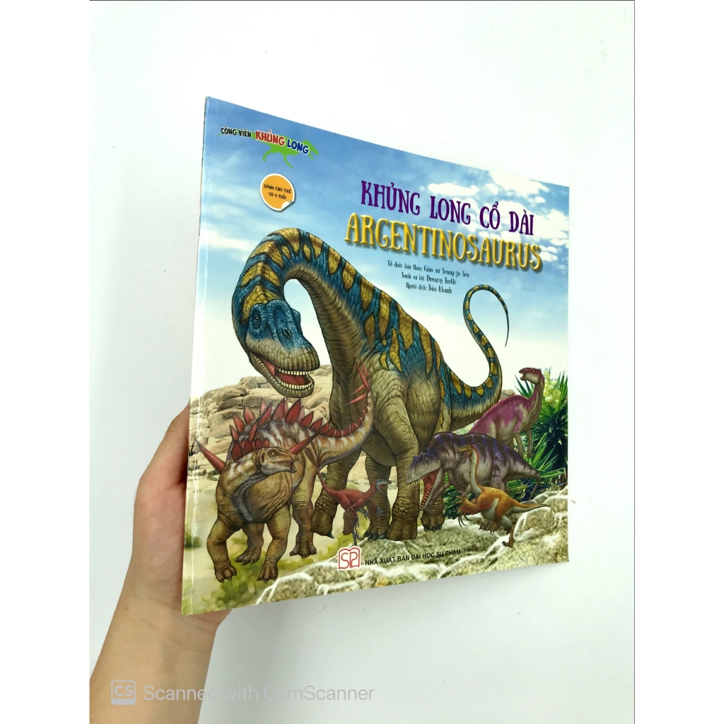 Sách - Khủng Long Cổ Dài - Argentinosaurus