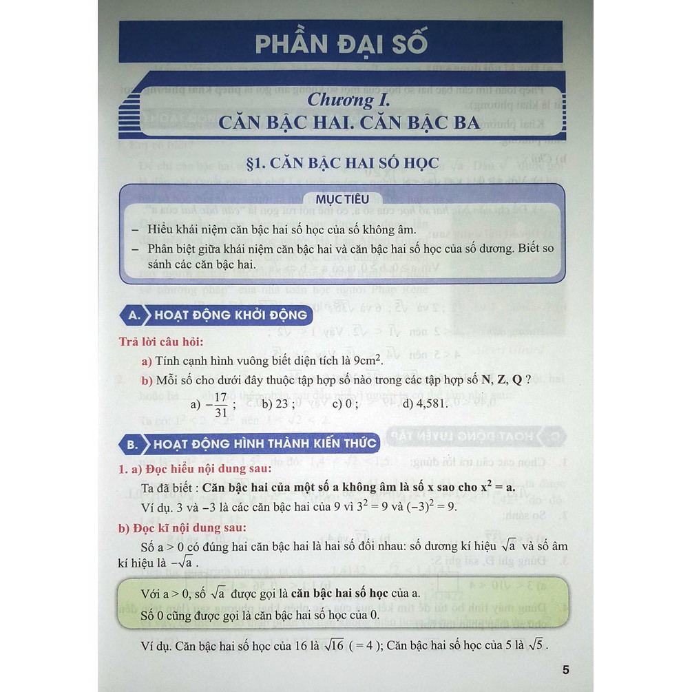 Sách hướng dẫn học Toán 9 - tập một (sách VNEN) | BigBuy360 - bigbuy360.vn