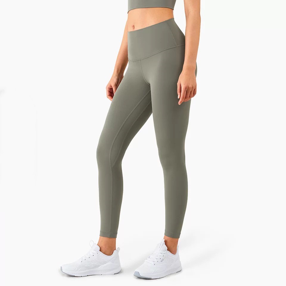 Quần Legging Tập Yoga Cỡ Lớn Lưng Cao Thời Trang 2021