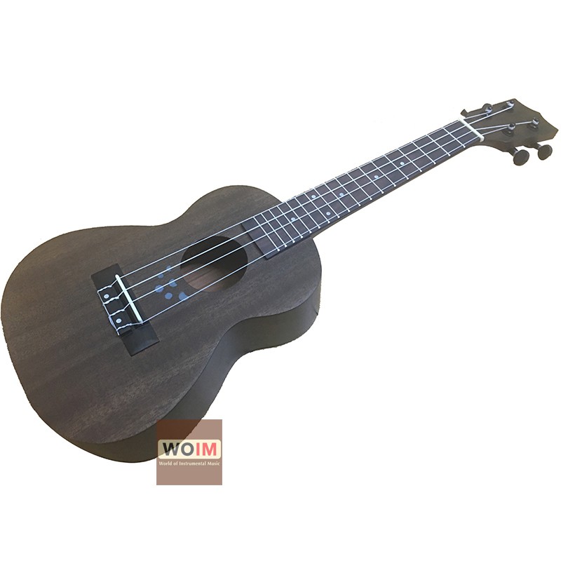 Đàn Ukulele Concert size 23 gỗ cao cấp WOIM - Mẫu trà - HÀNG CÓ SẴN