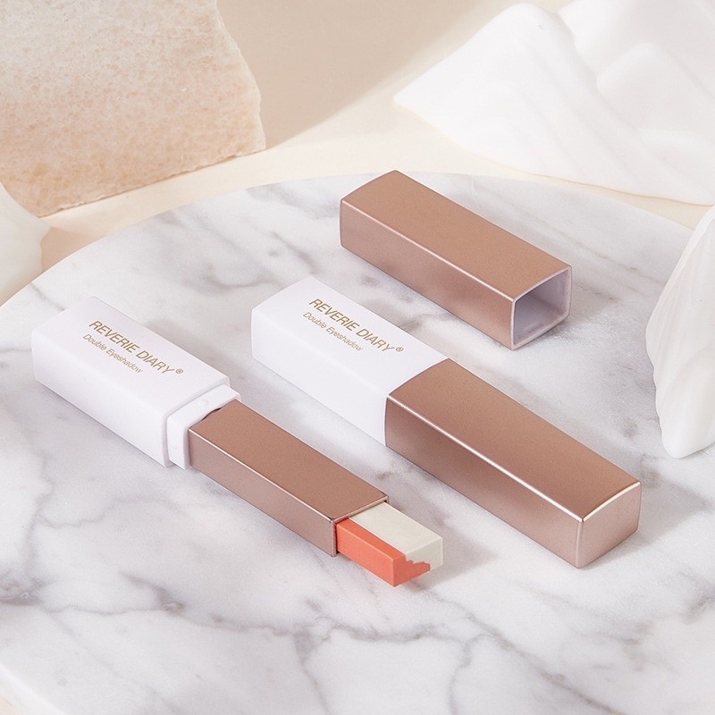 Phấn Mắt Dạng Thỏi 2 Màu Gradient Ánh Ngọc Trai Chống Nước Chống Mồ Hôi Lâu Trôi Không Nhòe