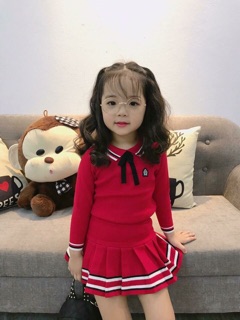 Váy len Hàn quốc cho bé