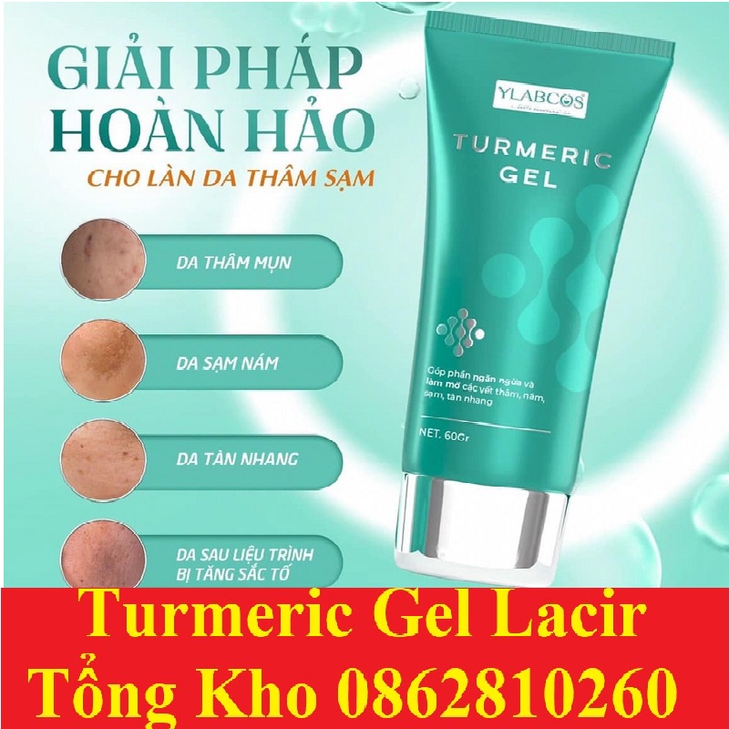 Gel nghệ giảm thâm turmeric gel Lamer Dr Lacir chính hãng drlacir