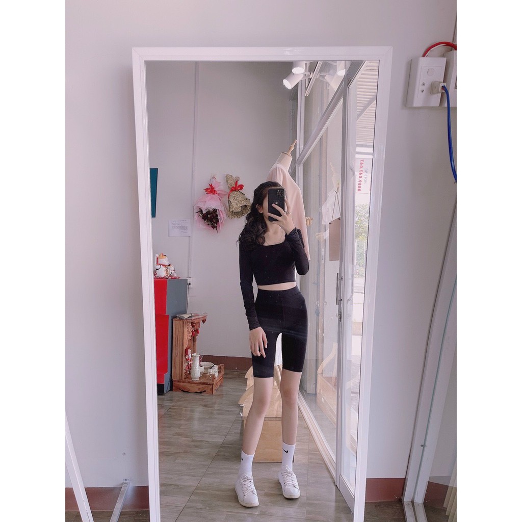 ÁO THUN NỮ CỔ VUÔNG-CHẤT THUN LẠNH-ẢNH THẬT SHOP CHỤP