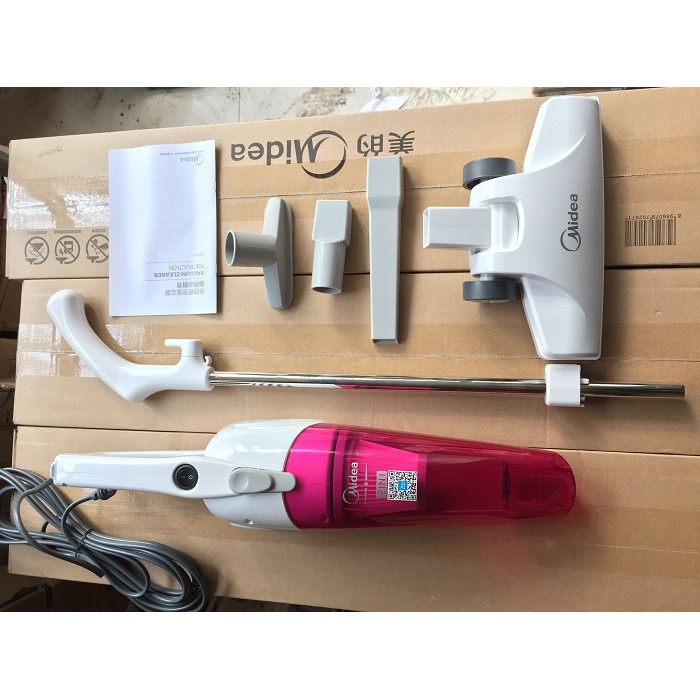 Máy hút bụi Midea gia đình mạnh mẽ công suất cao cầm tay mini siêu êm nhỏ SC861A | BigBuy360 - bigbuy360.vn
