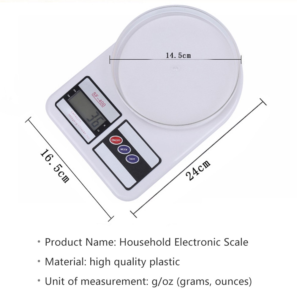 Cân Điện Tử Cân Electronic Kitchen scale SF400 Dùng Cho Nhà Bếp