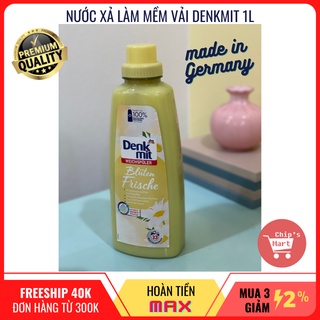 [Nhập khẩu từ Đức] Nước xả làm mềm vải hương hoa DENKMIT 1000ml – Nước xả vải cao cấp bảo vệ màu sắc và làm mềm vải