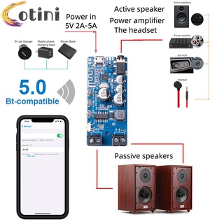 Bộ khuếch đại âm thanh Bluetooth 5.0 2x50W
