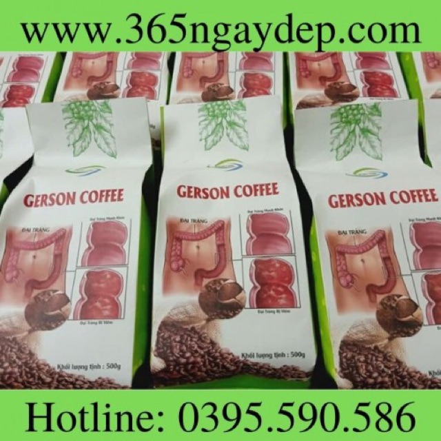 500g cà phê Gerson thải độc.